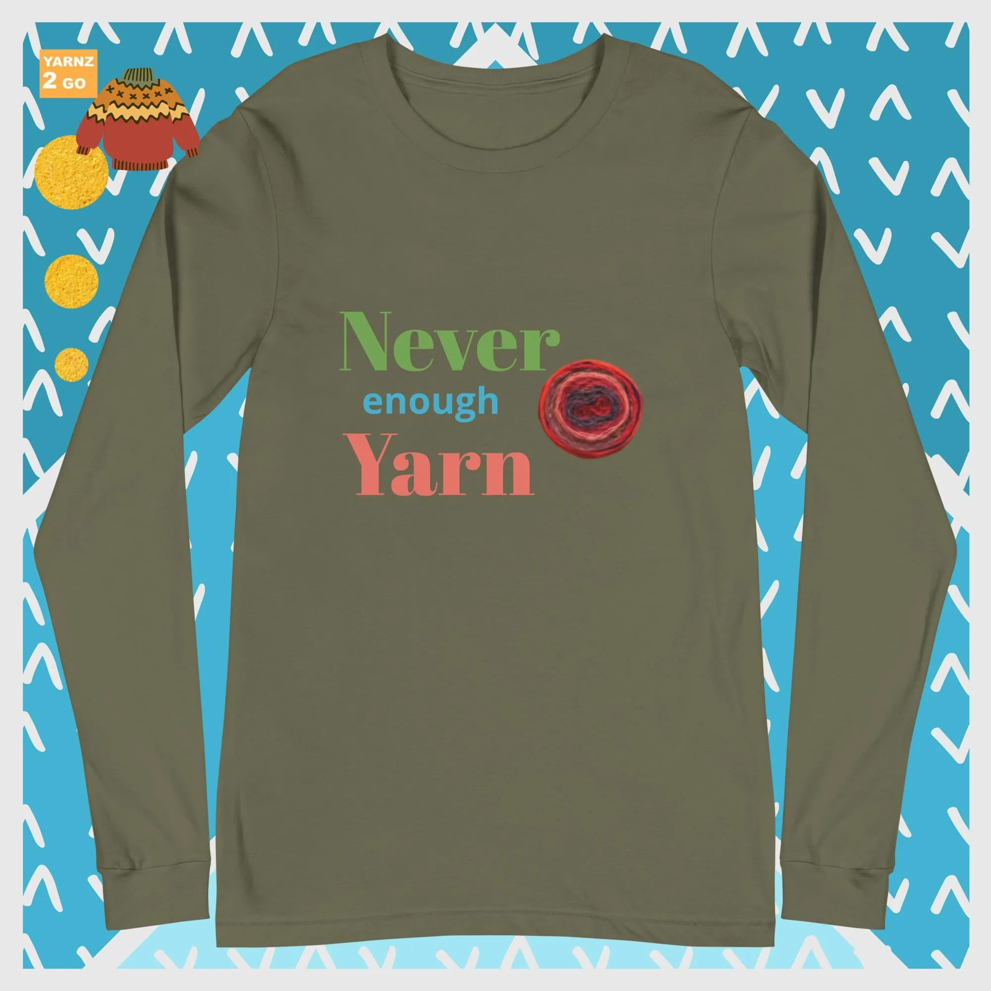 NEW! Never enough yarn tee