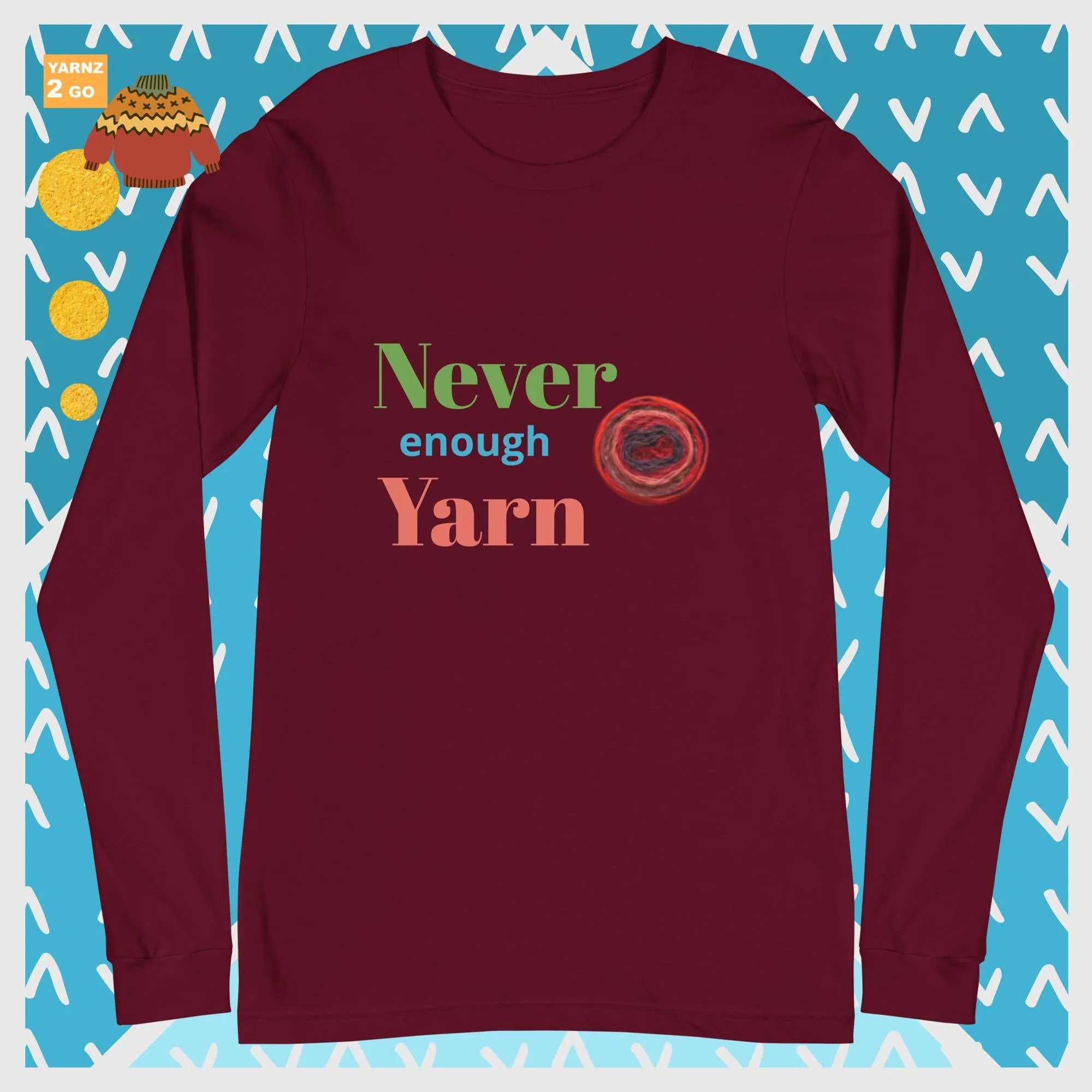 NEW! Never enough yarn tee
