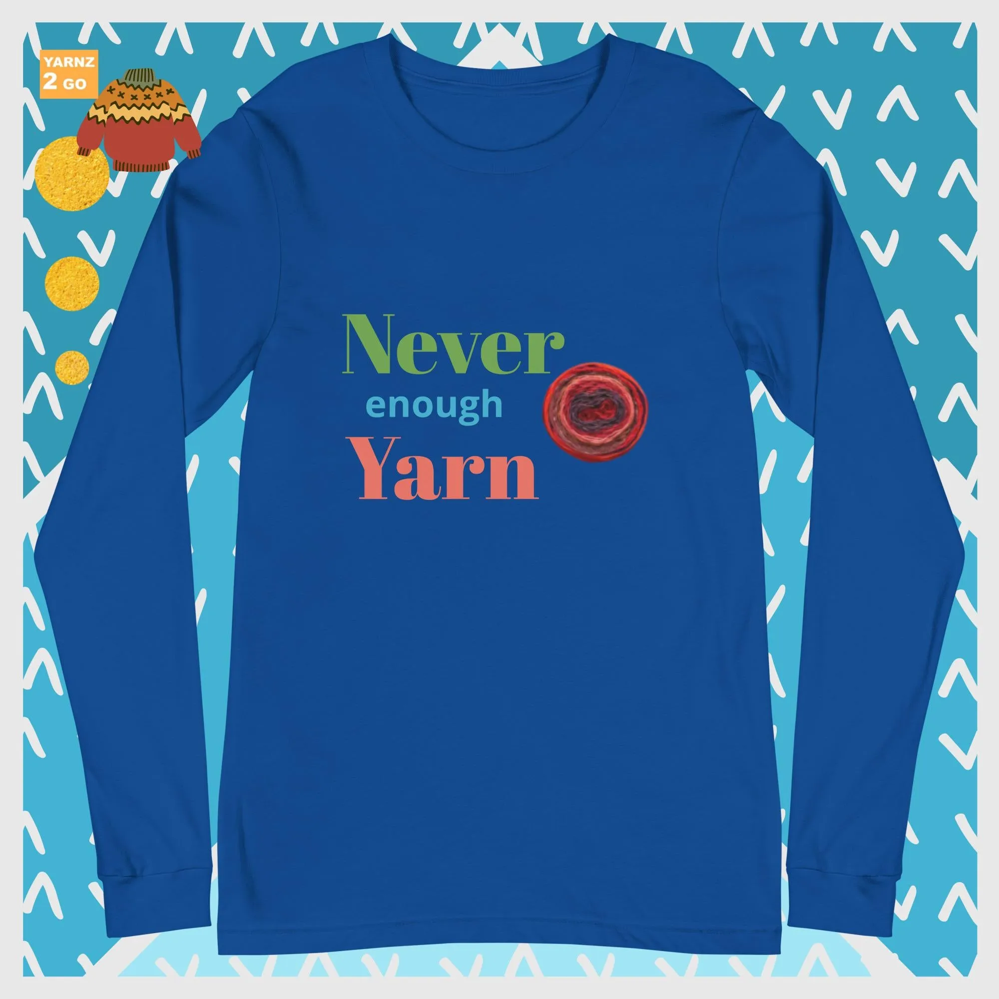 NEW! Never enough yarn tee