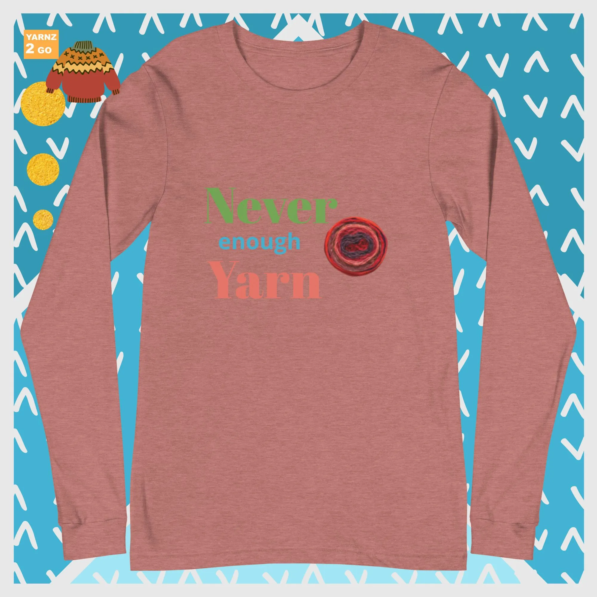 NEW! Never enough yarn tee