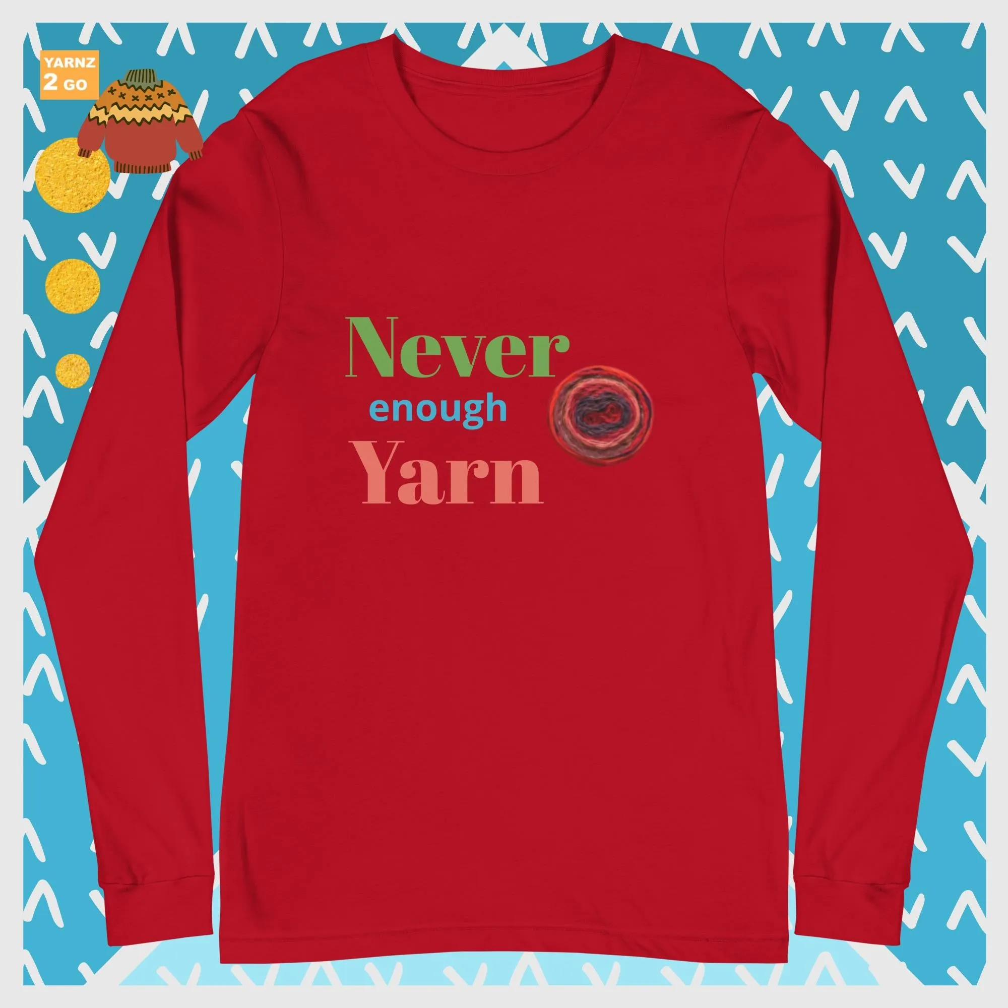 NEW! Never enough yarn tee