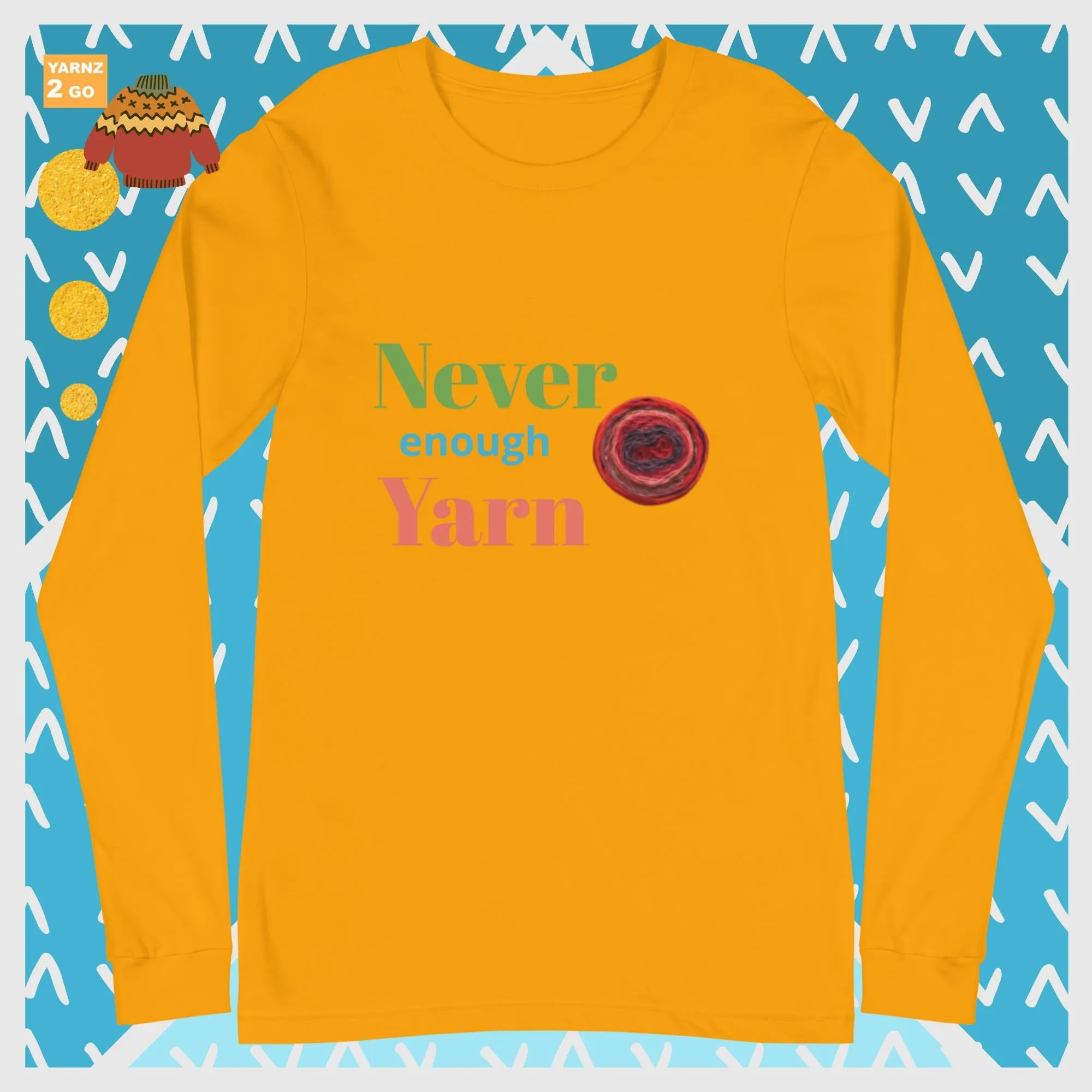 NEW! Never enough yarn tee