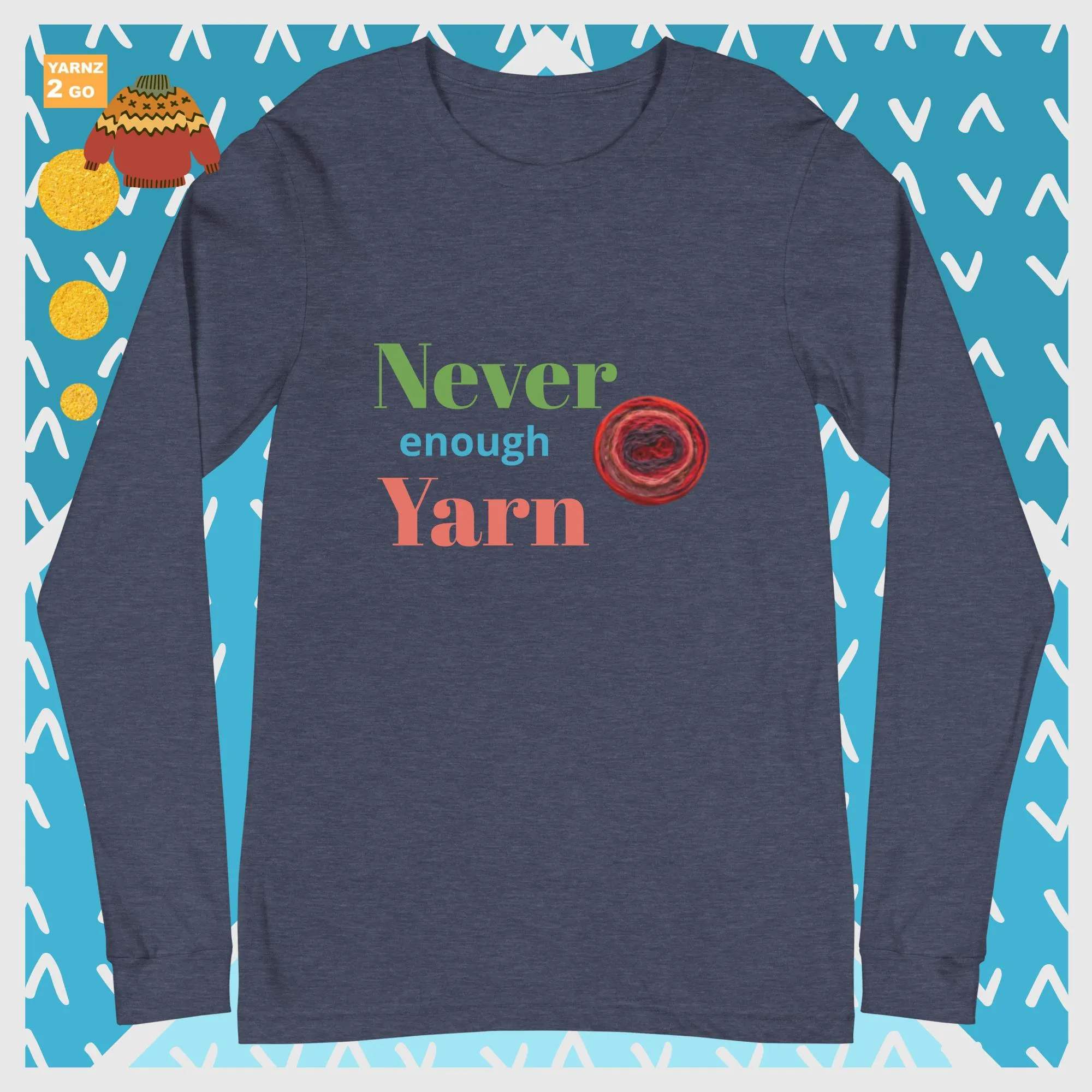 NEW! Never enough yarn tee