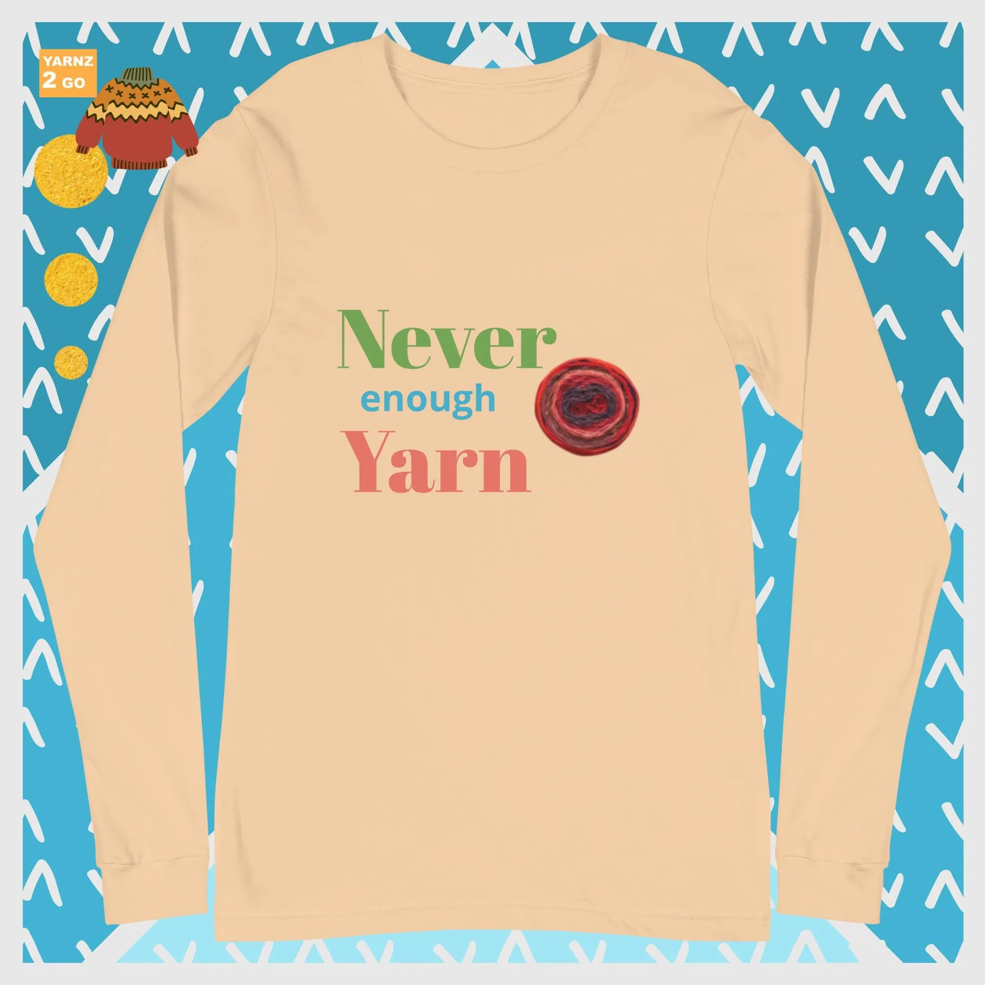 NEW! Never enough yarn tee