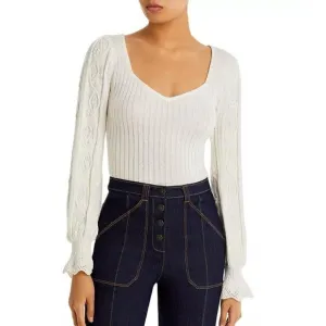 NEW PAIGE Europa Ribbed Sweater Size L