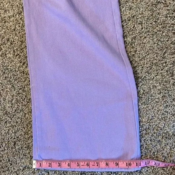 NEW Urban Outfitters Lioness Miami Vice Cargo Lilac Purple Denim Pants Jeans L 8