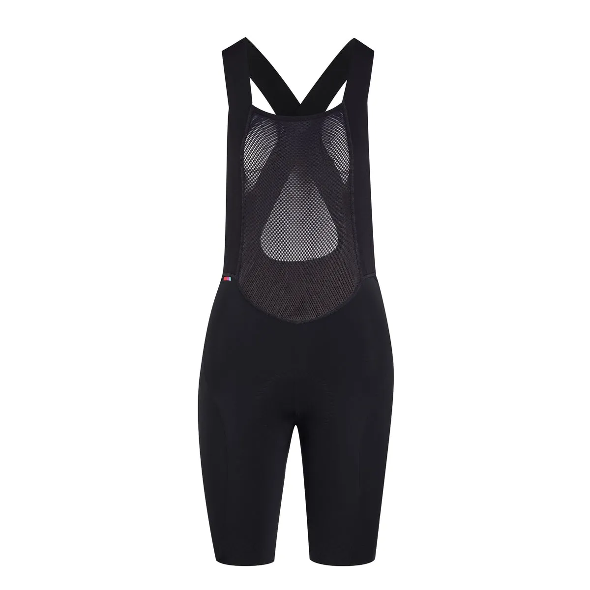 NEW VELOCIO LUXE FLYFREE HEMFREE WOMENS BIB SHORT
