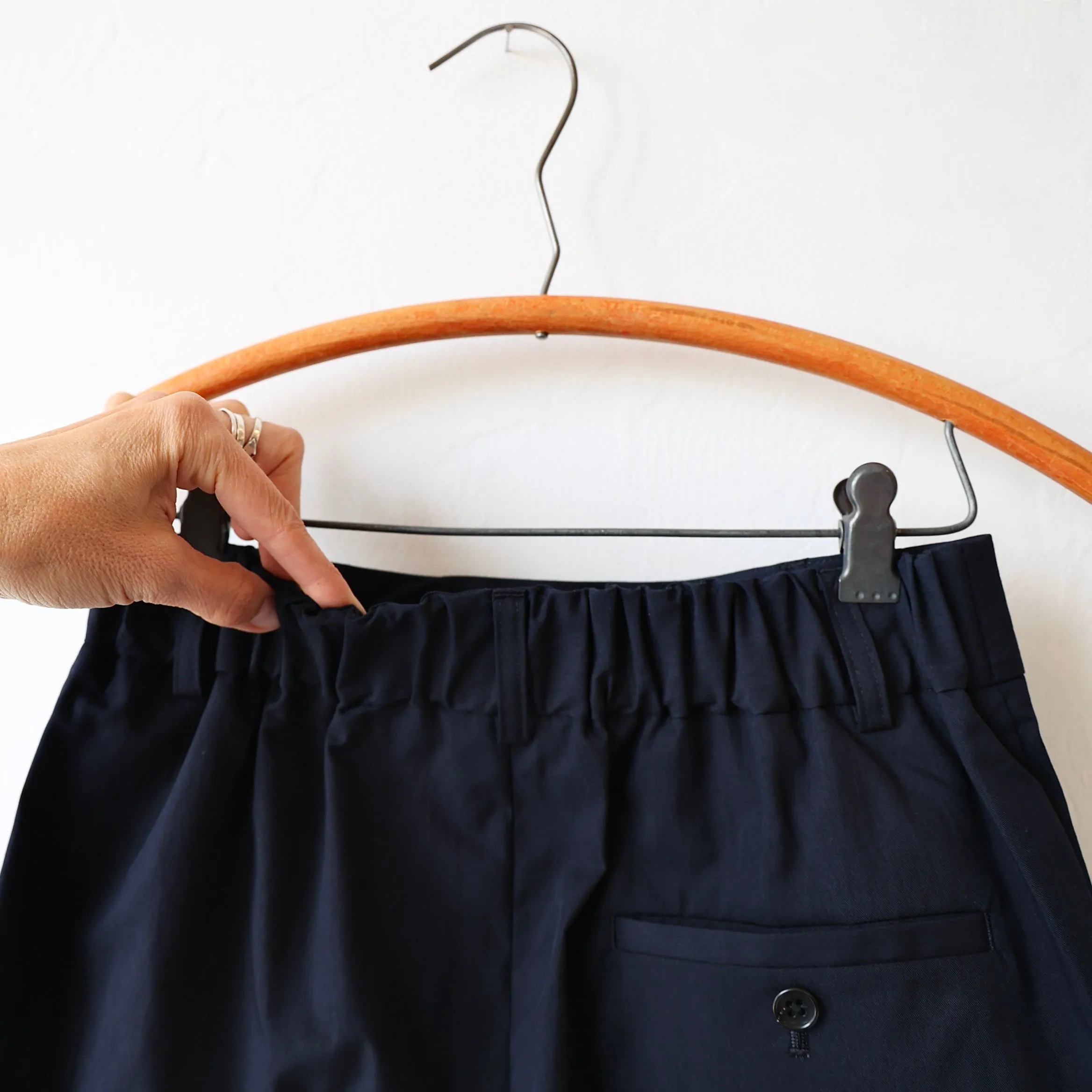 Nicholson & Nicholson Long Shorts - Navy