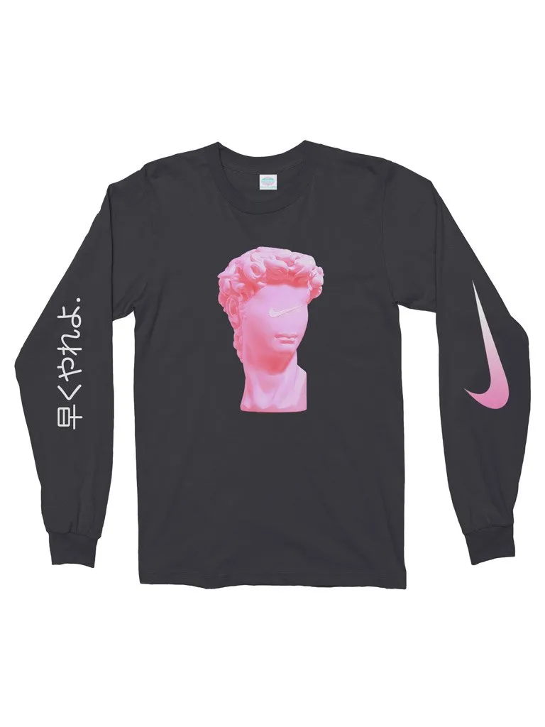 nike bust long sleeve t
