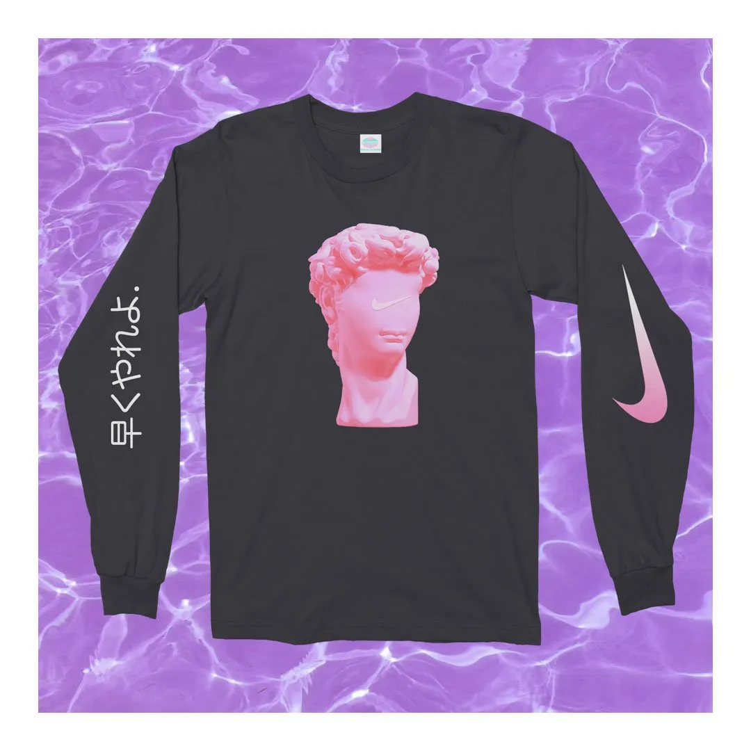 nike bust long sleeve t