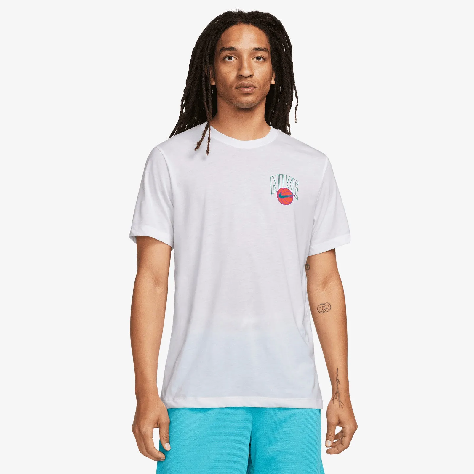 Nike Hoops Graphic Dri-FIT T-Shirt - White
