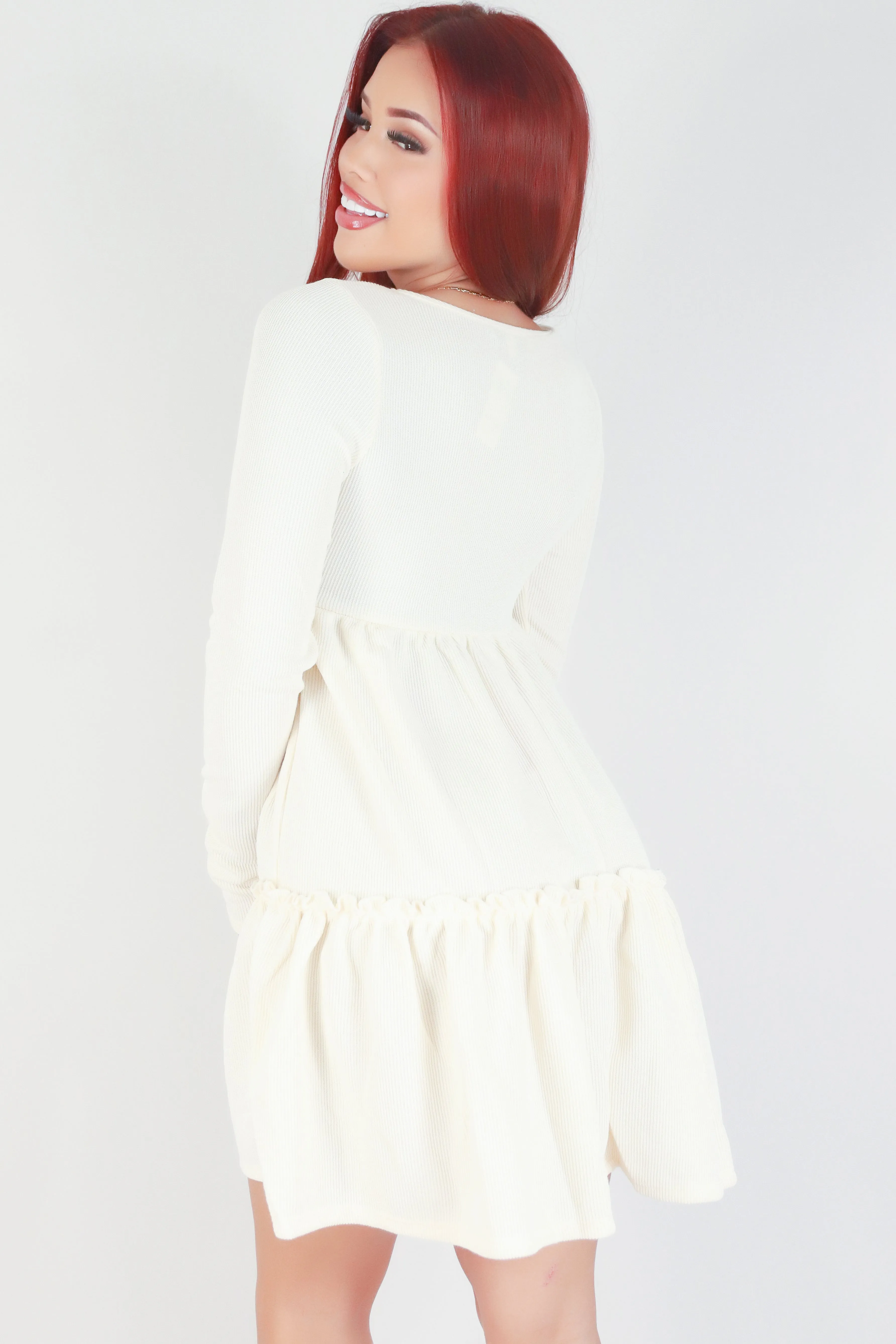 NOT HAPPENING BABYDOLL DRESS