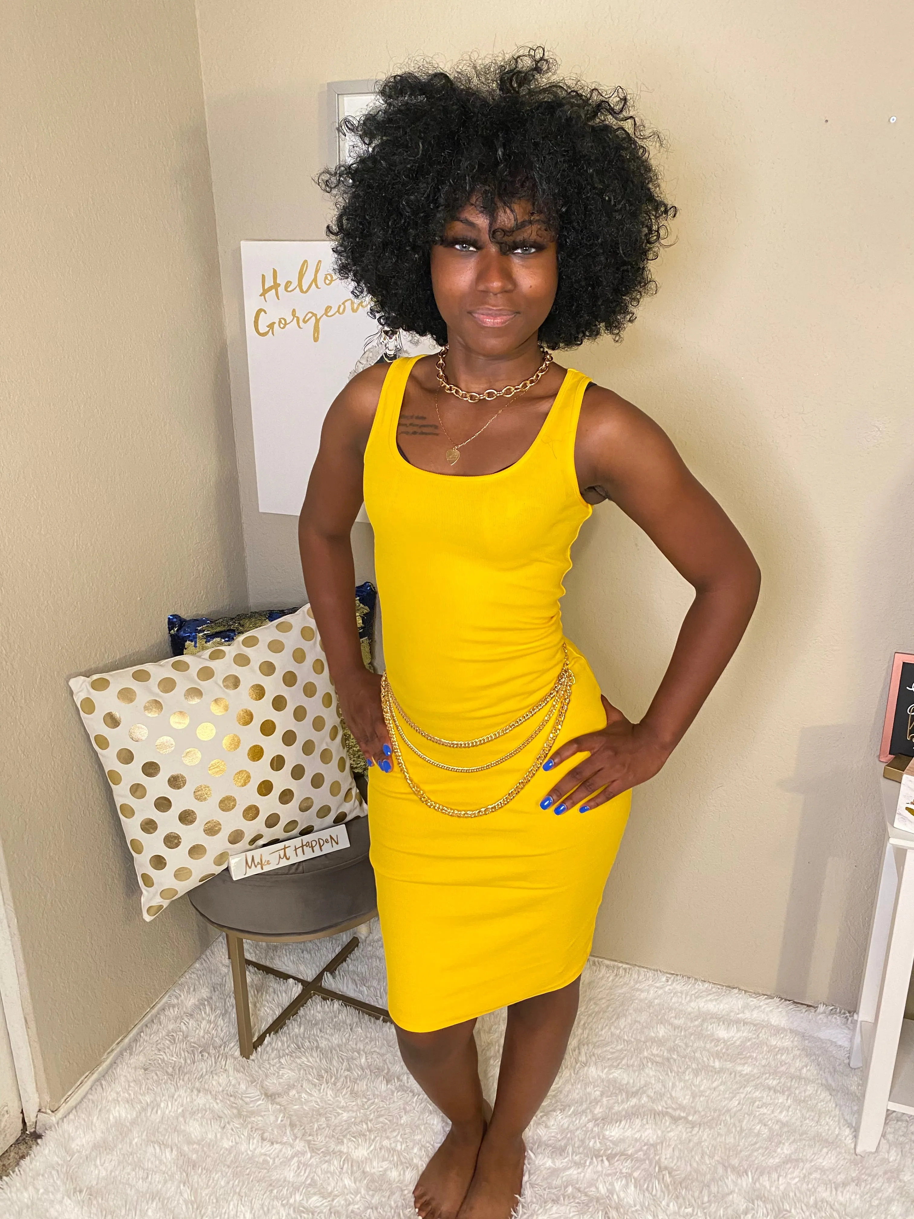 Not Your Basic Midi Dress