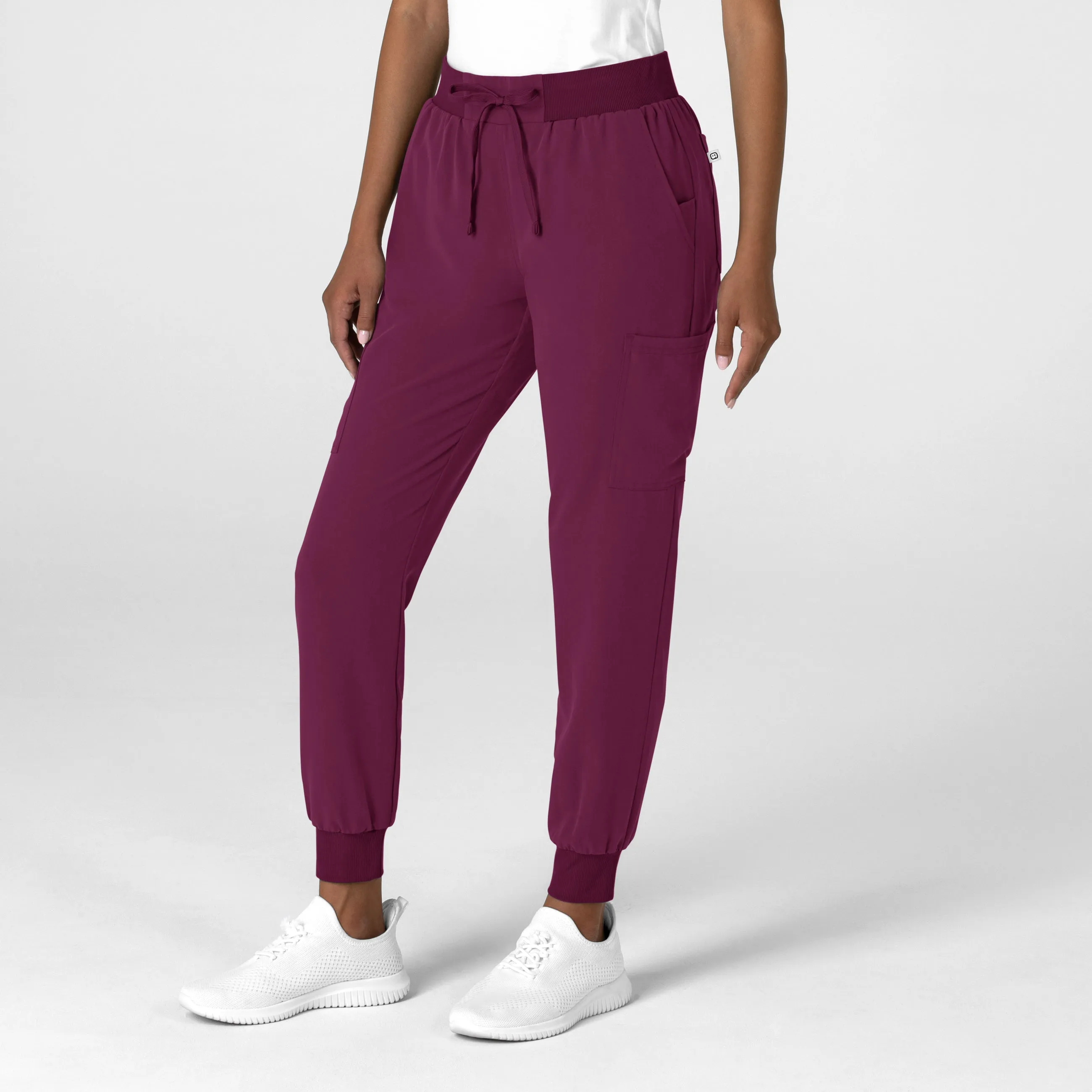 Nova 5132 Jogger Utility Scrub Pants Wine
