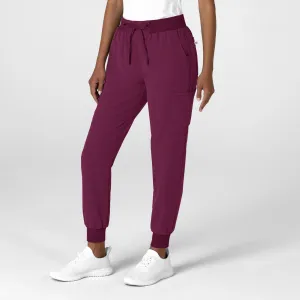 Nova 5132 Jogger Utility Scrub Pants Wine