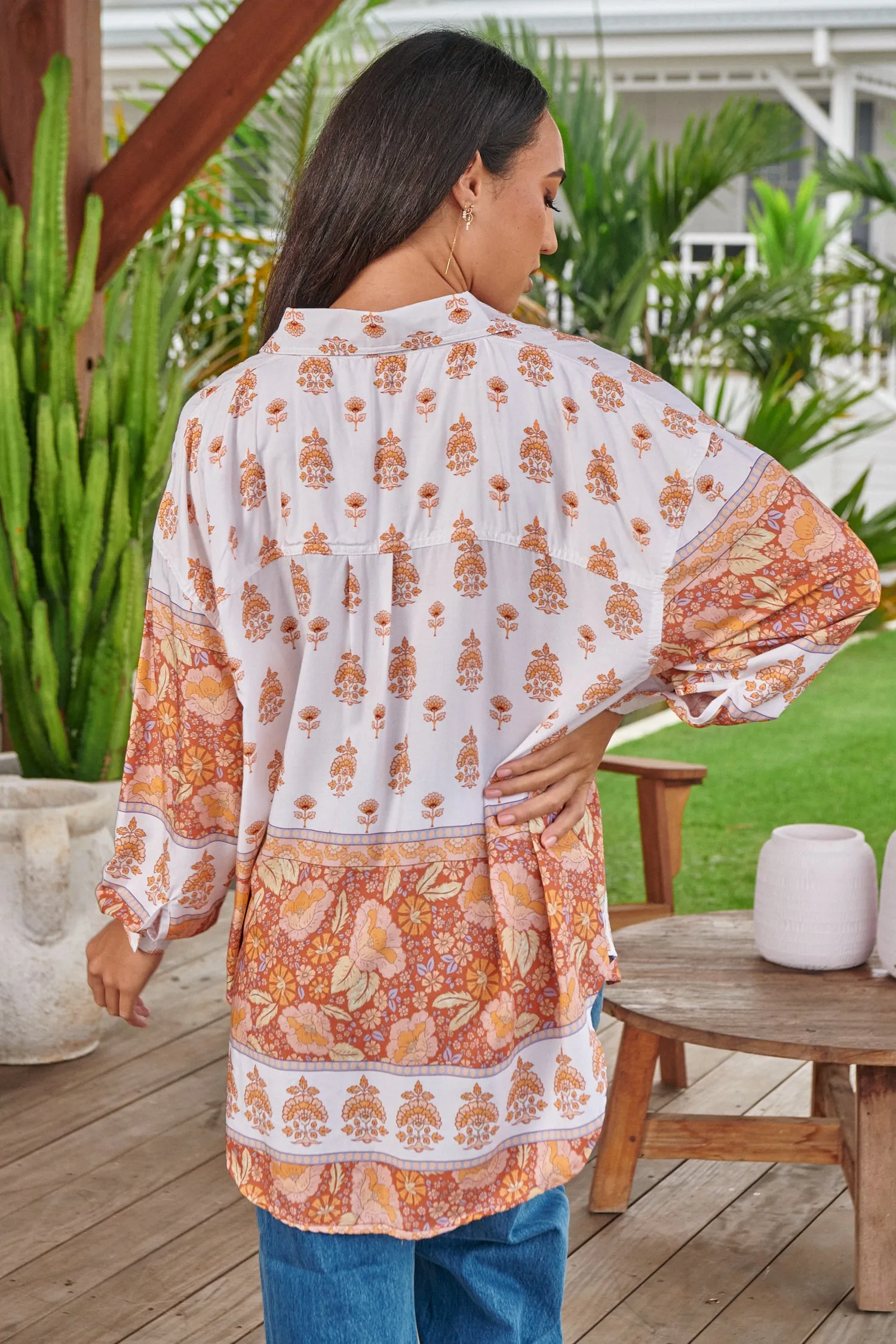 Novella Shirt - Auburn