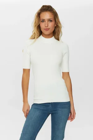 NUBIA SS PULLOVER in Cloud Dancer