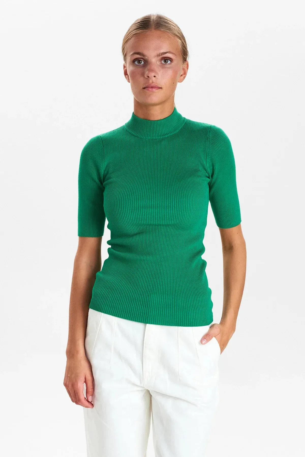 NUBIA SS PULLOVER in Cloud Dancer