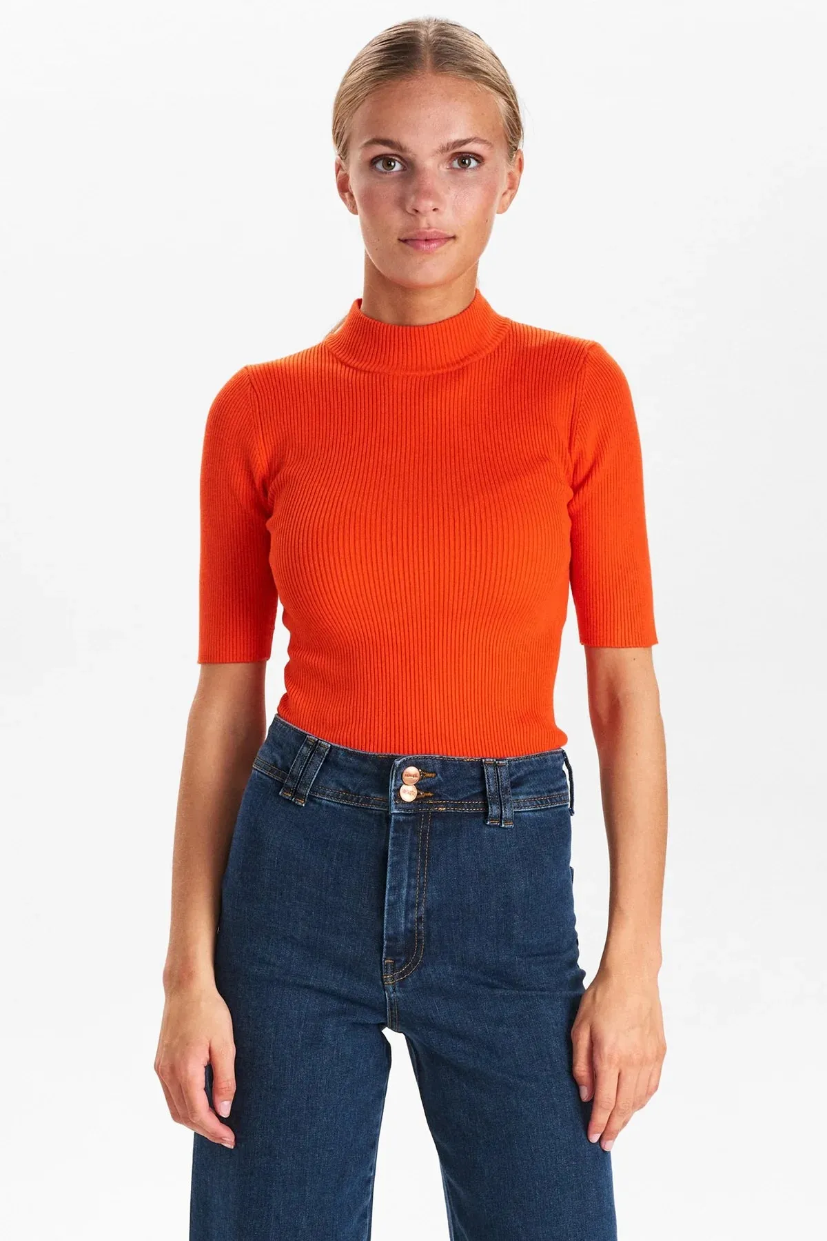 NUBIA SS PULLOVER in Cloud Dancer