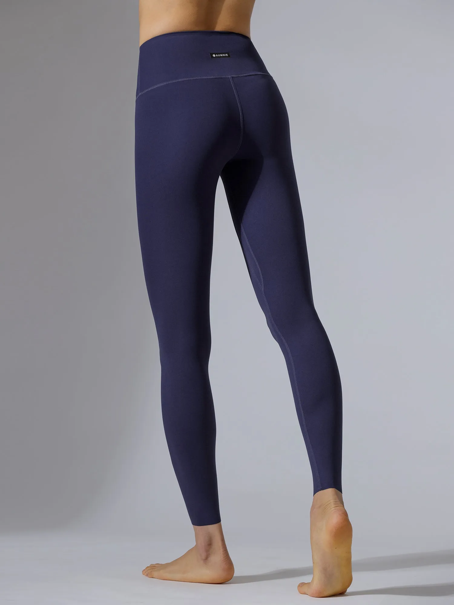 NUDE HIGH WAIST MINIMAL PANTS, IRIS BLUE
