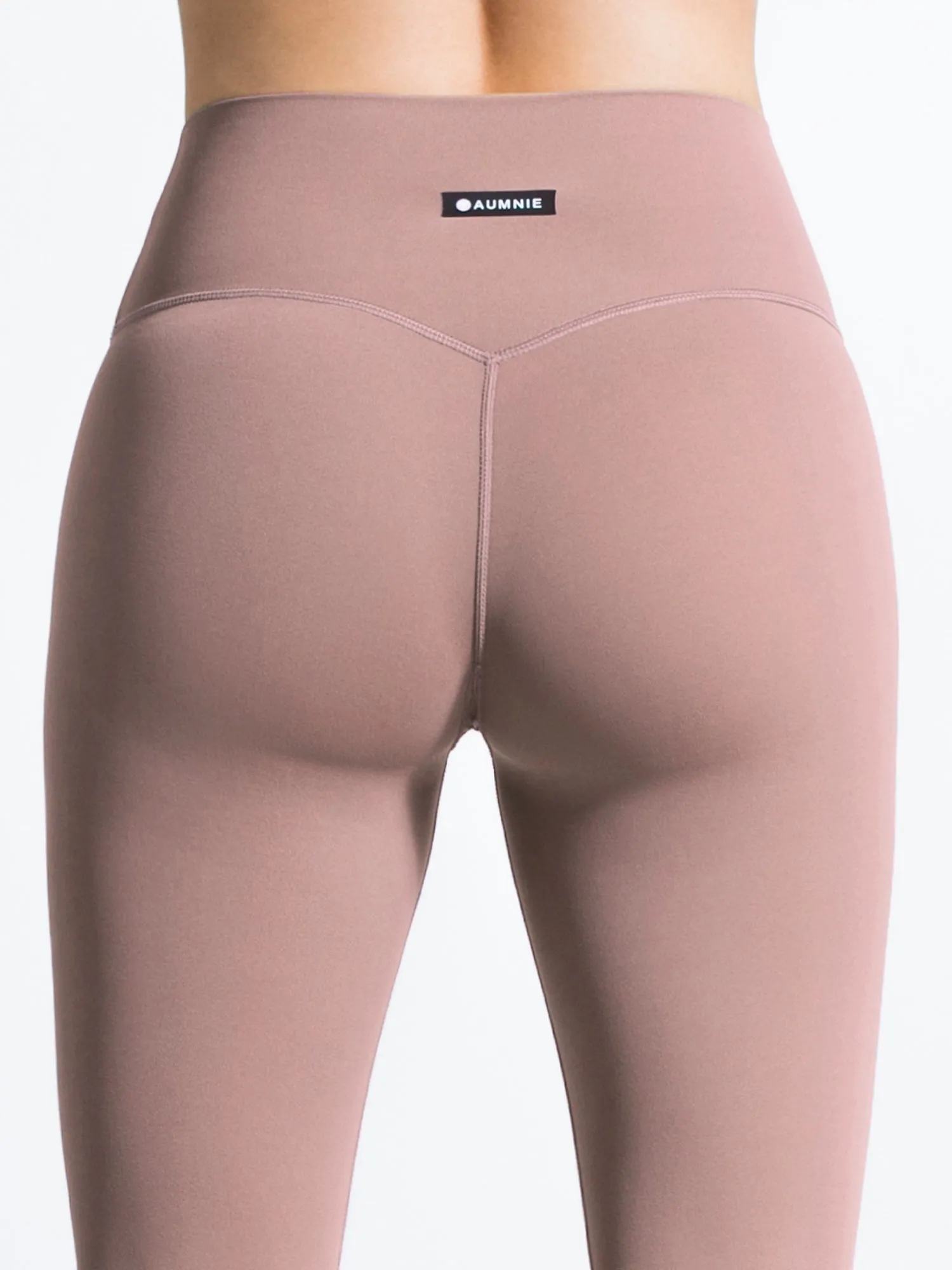 NUDE SHAPE HIGH WAIST PANTS, ASH MAUVE
