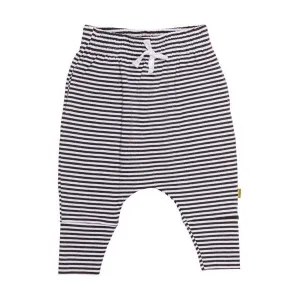 Nui Organics Kaka Pant - Charcoal Stripe