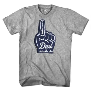 Numbah 1 Dad Foam Finger T-Shirt