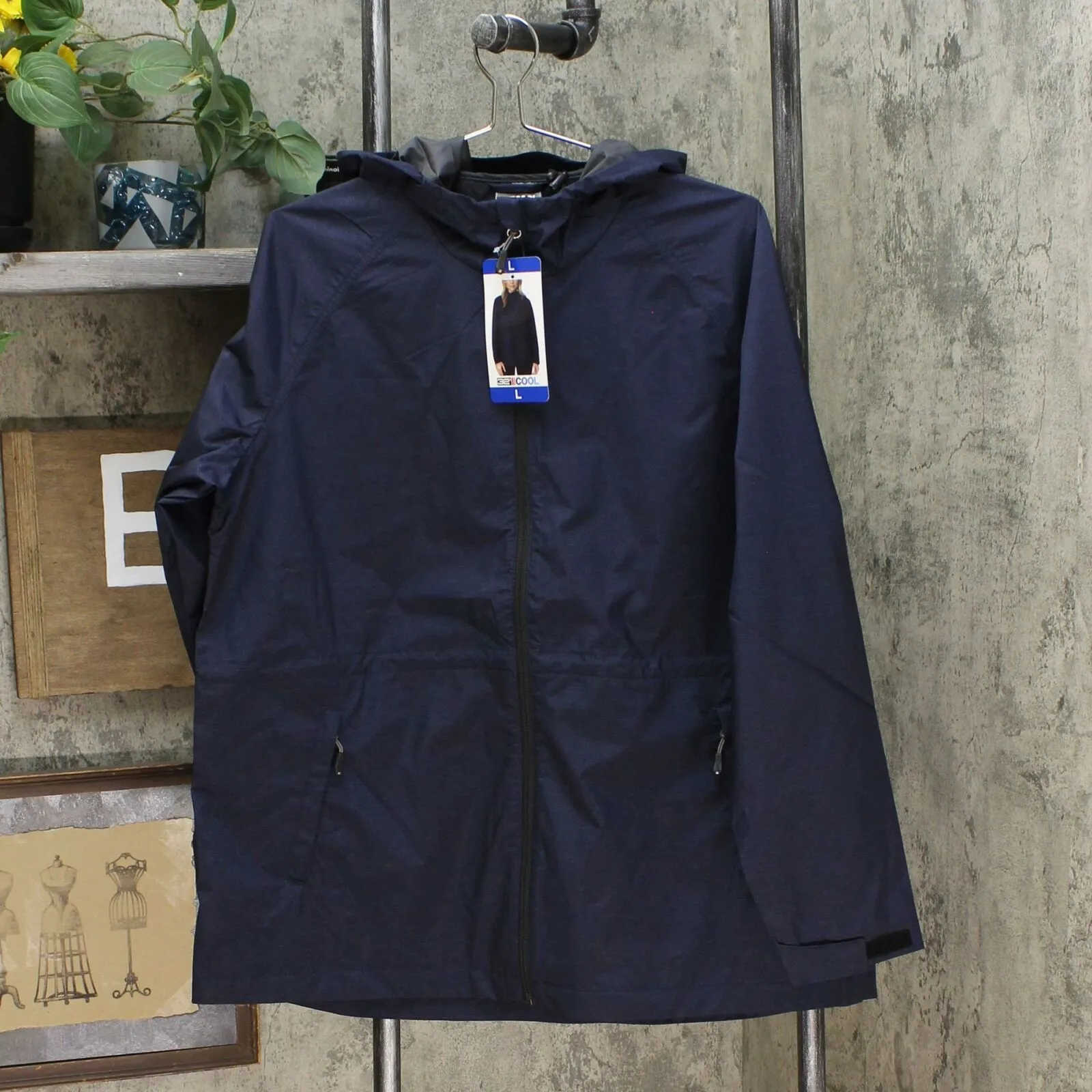 NWT 32 Degrees Cool Women's Hooded Anorak Jacket. 1403222 Small