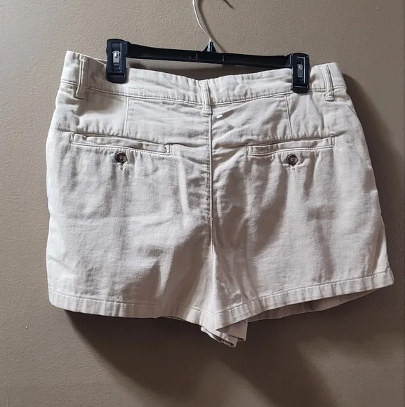 NWT Free People Billie Chino Shorts Almond Milk Size 8