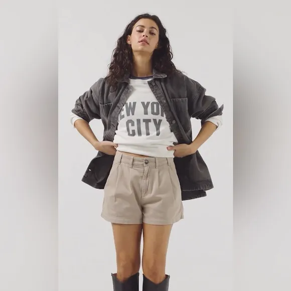 NWT Free People Billie Chino Shorts