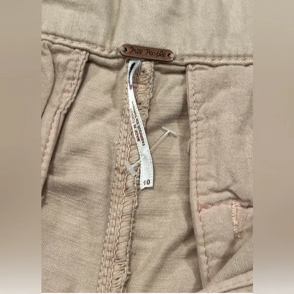 NWT Free People Billie Chino Shorts