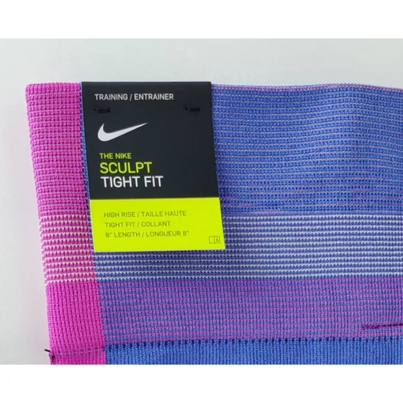 NWT Nike icon clash sculpt tight fit high waist training shorts yoga performance