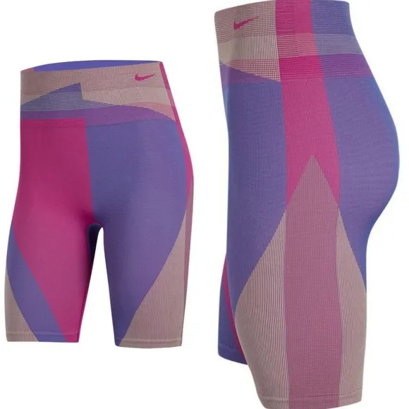 NWT Nike icon clash sculpt tight fit high waist training shorts yoga performance