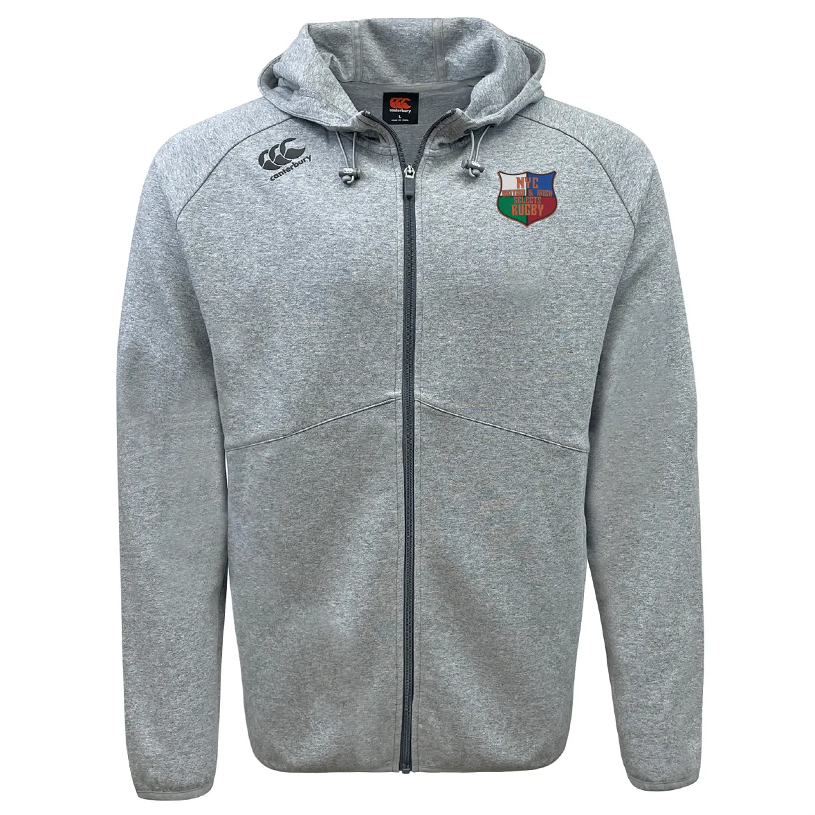 NYC British and Irish Selects Tempo Vapodri Full-Zip Hoodie by Canterbury