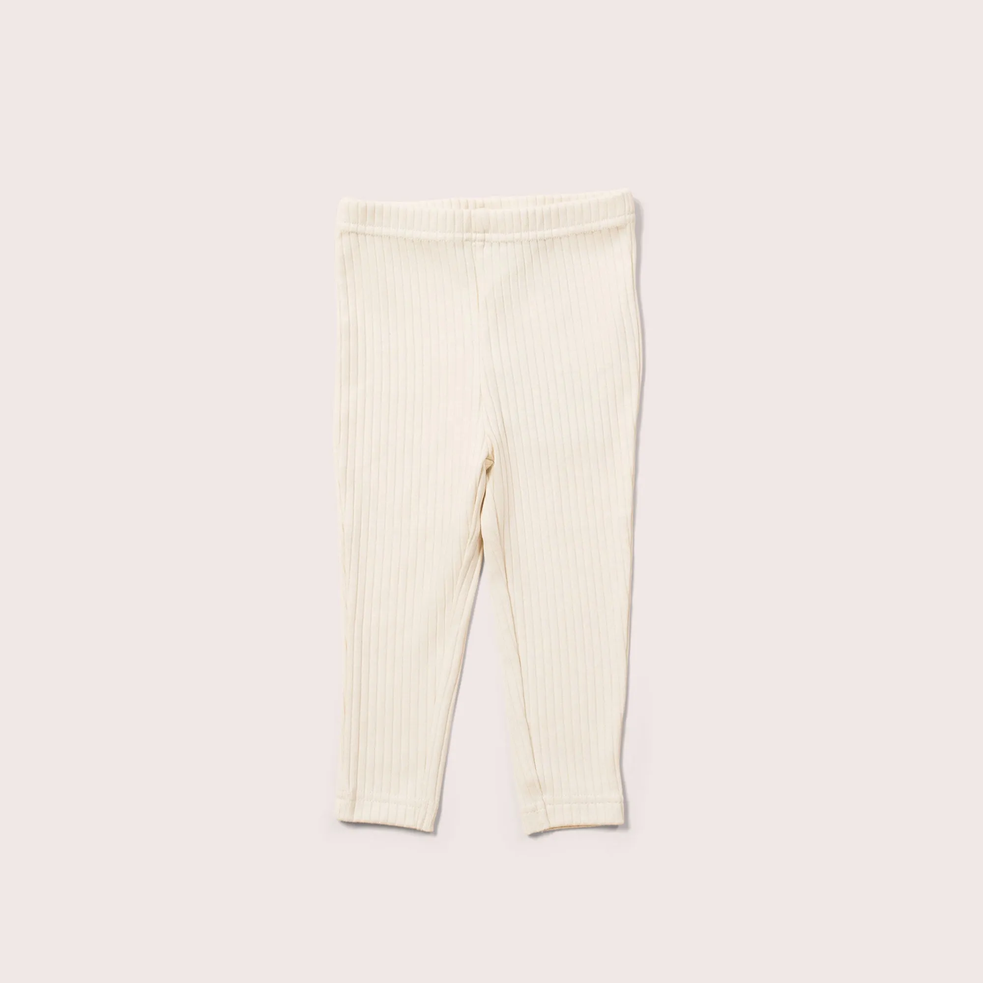 Oatmeal Ribbed Leggings