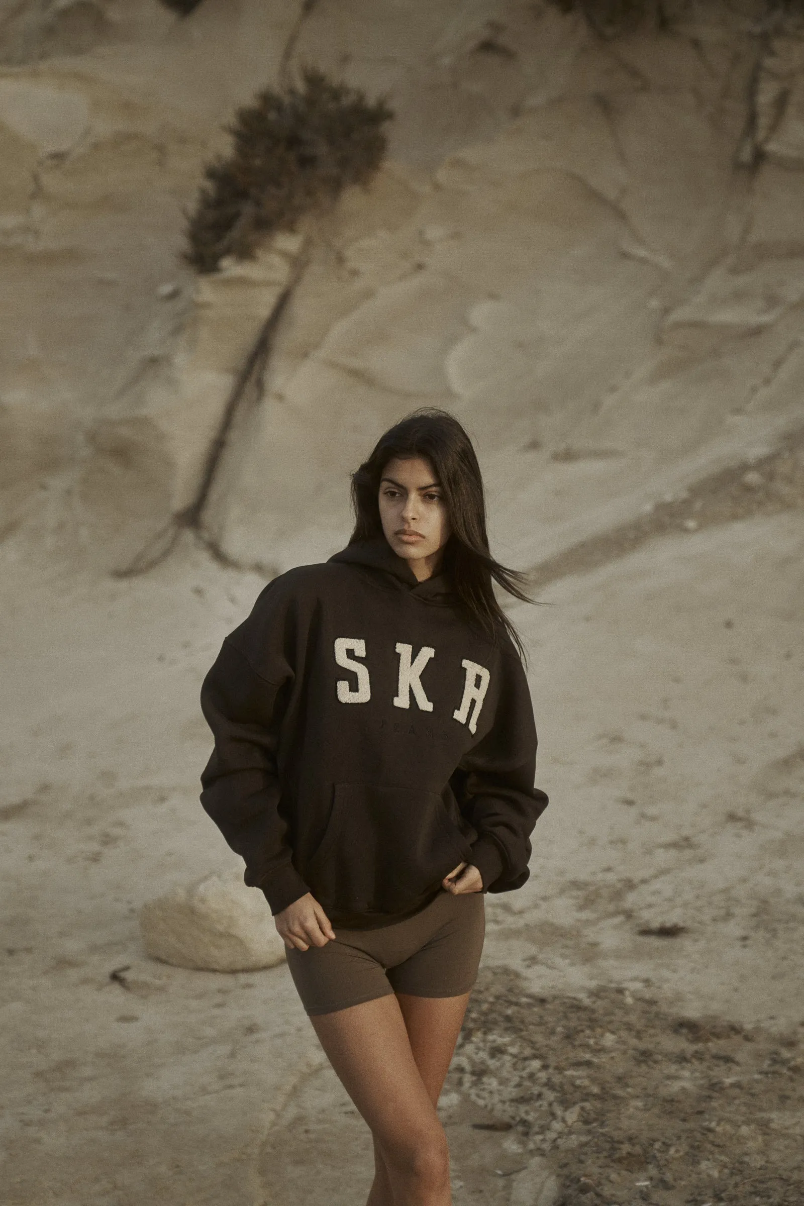Official SKR Logo Hoodie in Hudson