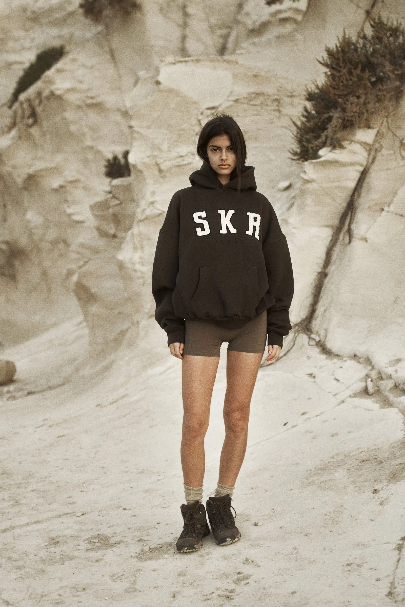 Official SKR Logo Hoodie in Hudson