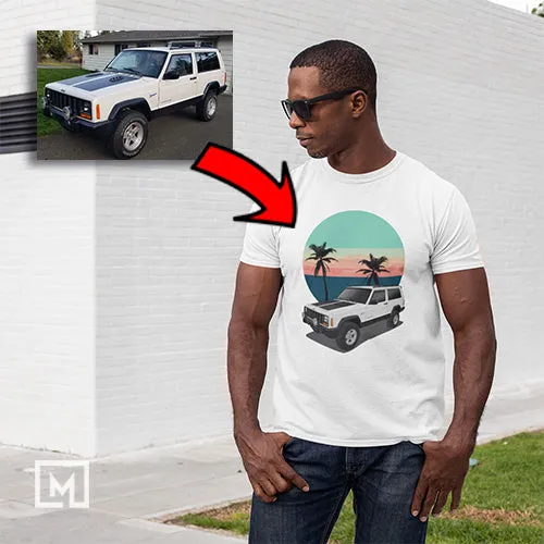 Offroad | Custom Print for Men | Fitted T-shirt