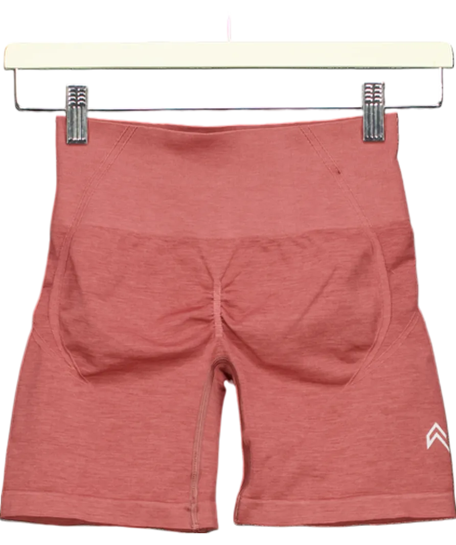 Oner Active Red Effortless Seamless Shorts UK XS