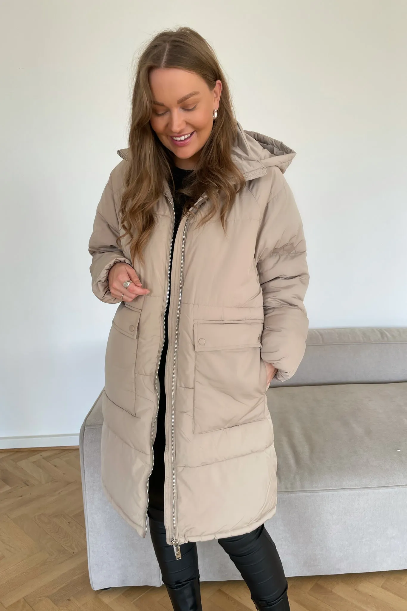 ONLGabi Oversized Jakke - Beige
