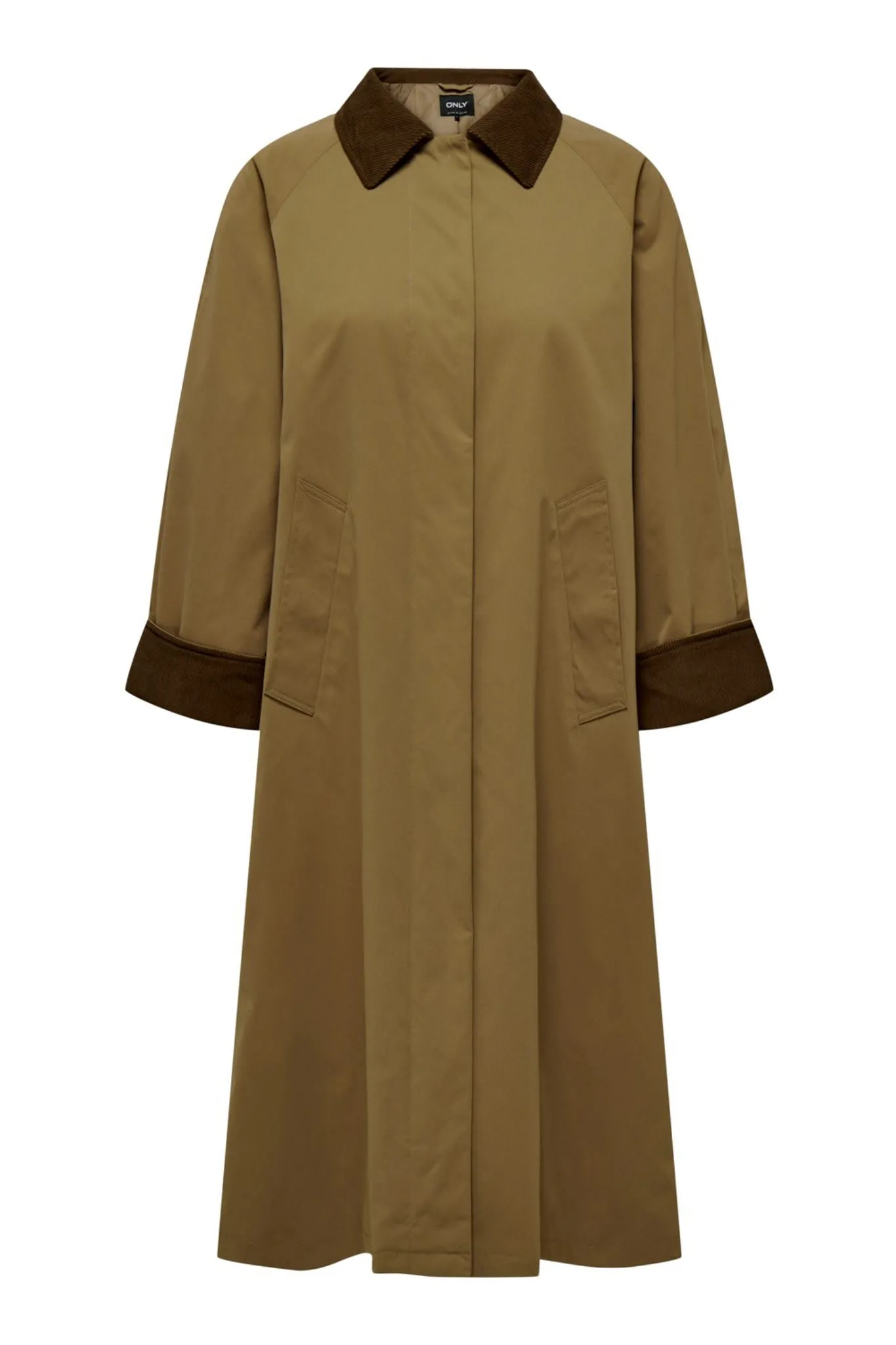 ONLOrchid Trenchcoat - Mørkebrun