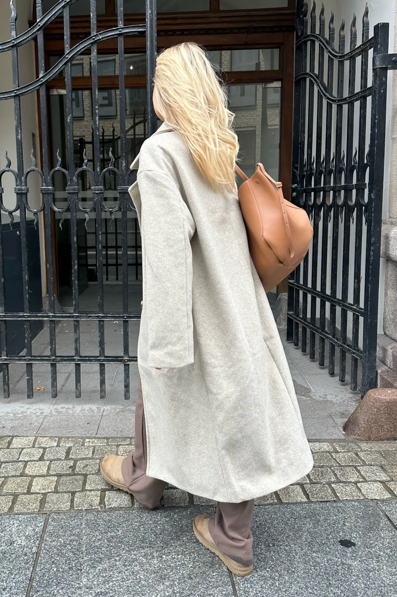 ONLWembley Oversized Frakke - Beige