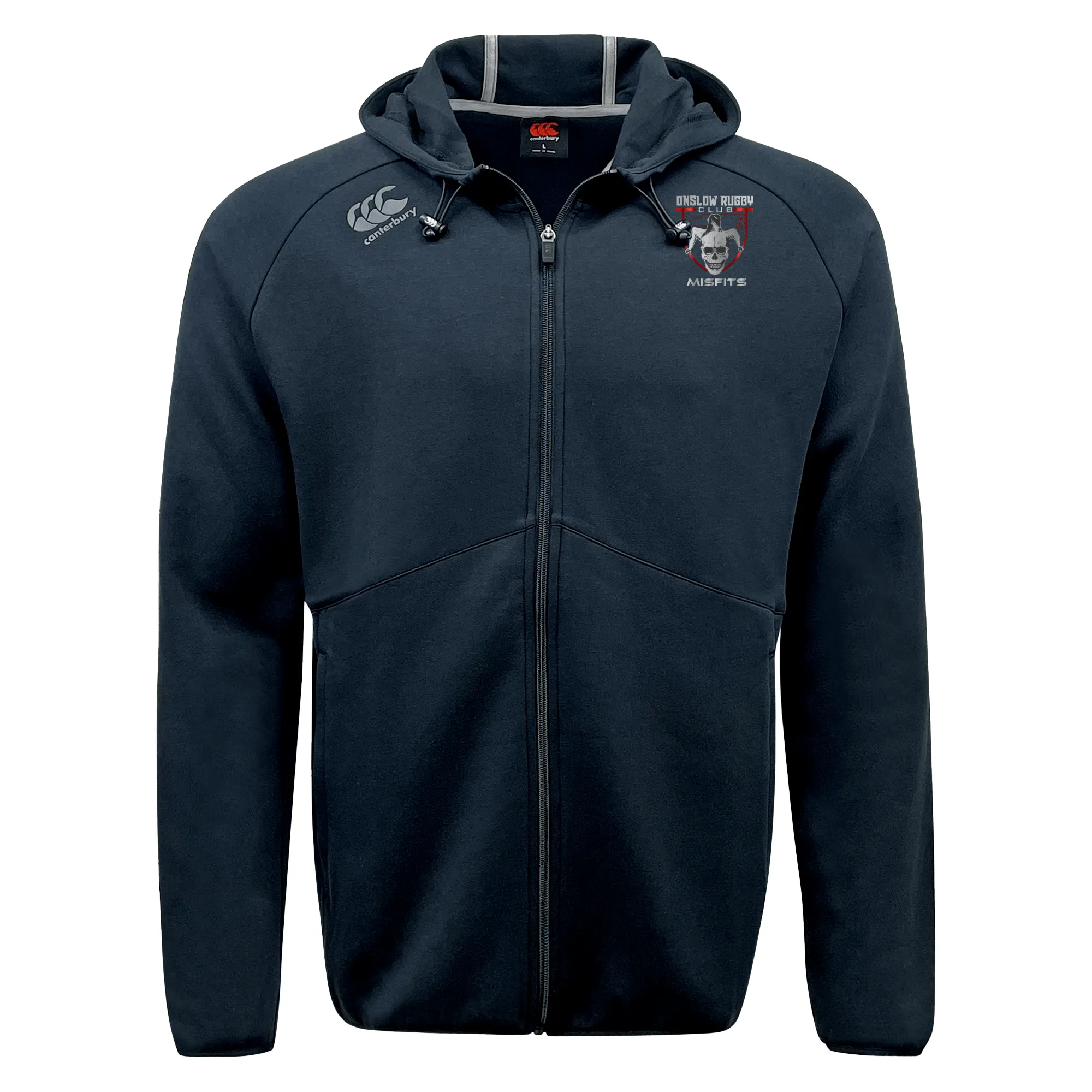 Onslow Rugby Misfits Tempo Vapodri Full-Zip Hoodie by Canterbury