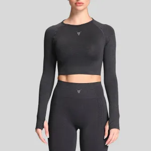 Orbit Seamless Long Sleeve Crop