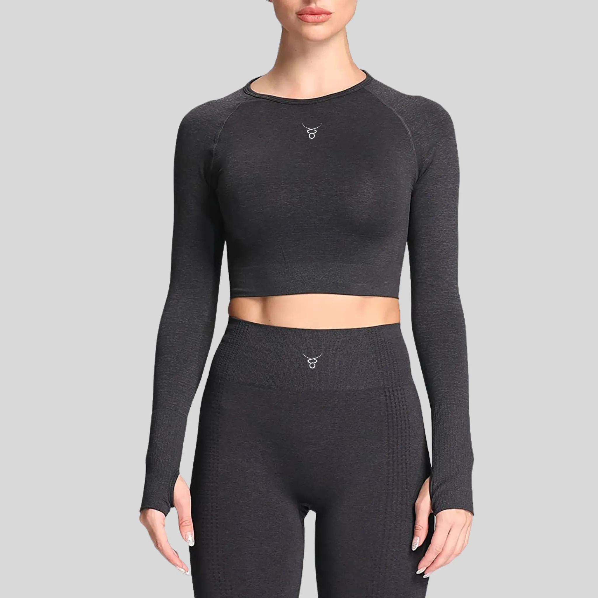 Orbit Seamless Long Sleeve Crop