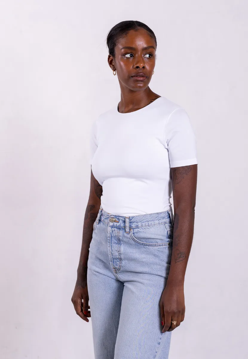 Organic Cotton Crew T-Shirt, White