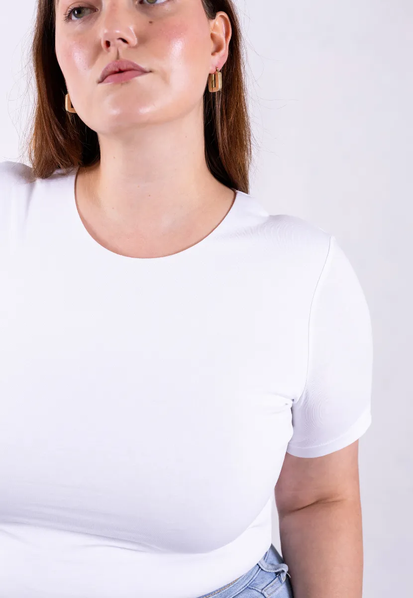 Organic Cotton Crew T-Shirt, White