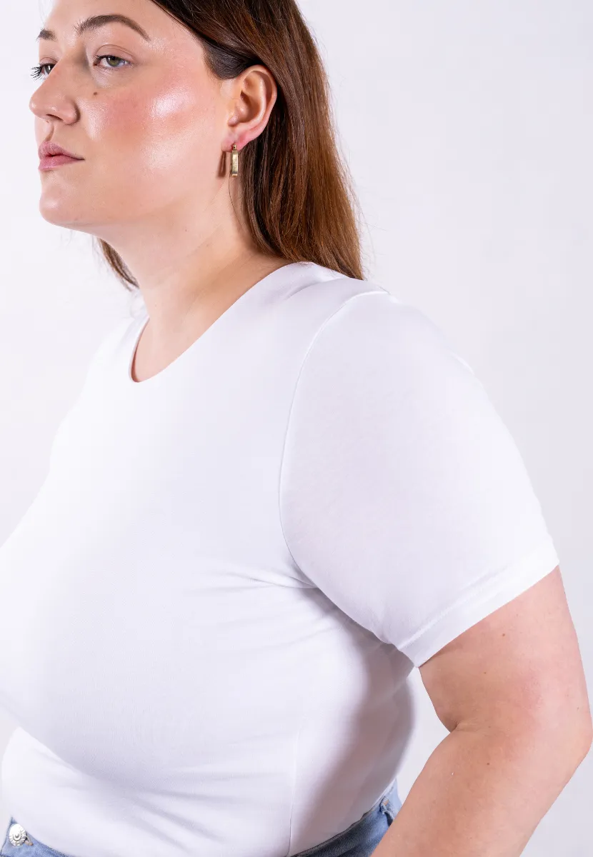 Organic Cotton Crew T-Shirt, White