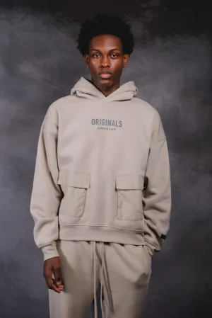 Originals Nylon Cargo Pocket Hoodie