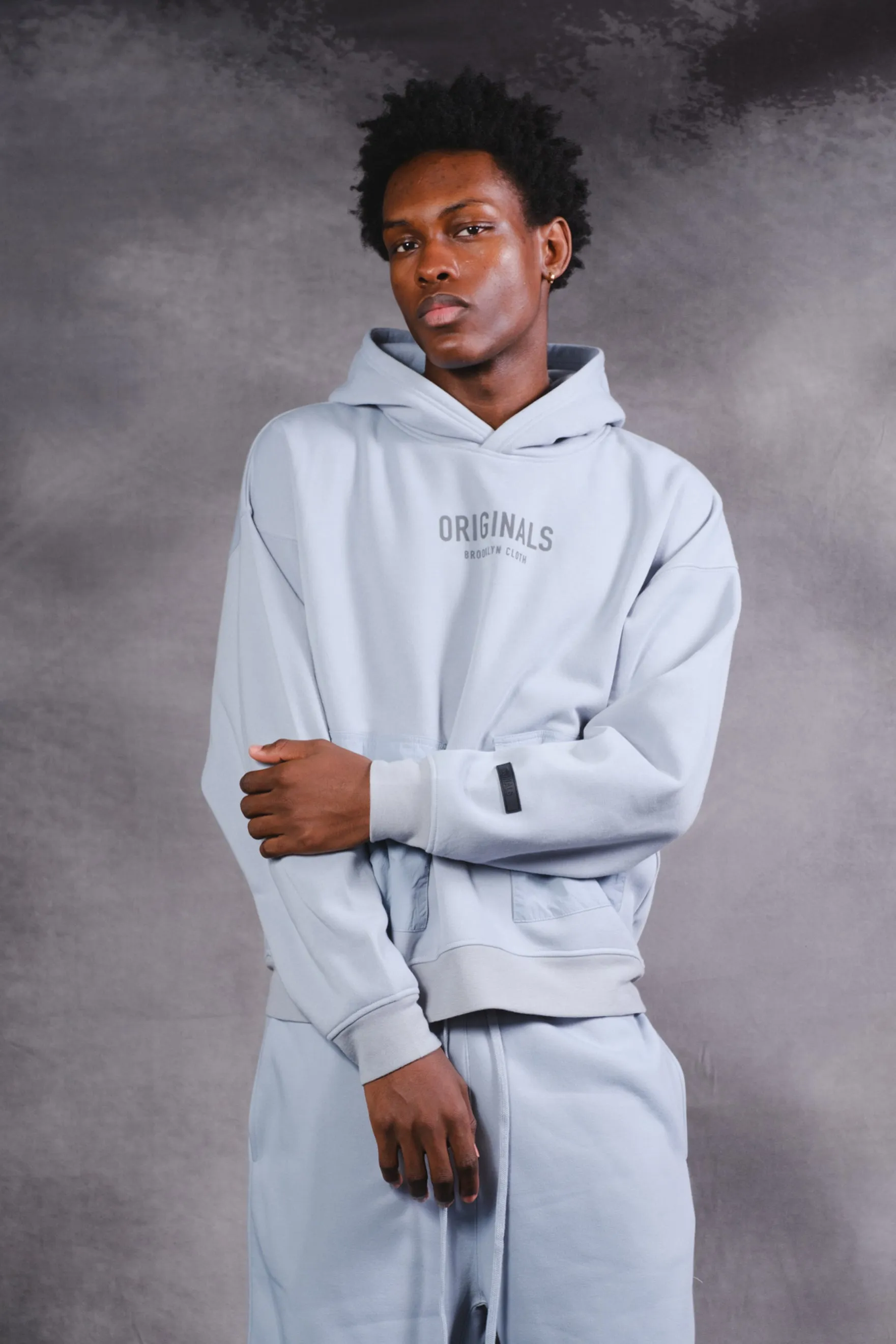 Originals Nylon Cargo Pocket Hoodie